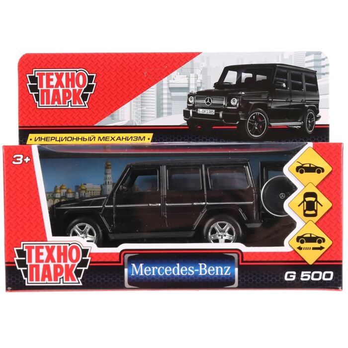 Машинка Технопарк Mercedes-Benz G-Class   12см черная купить,NaN