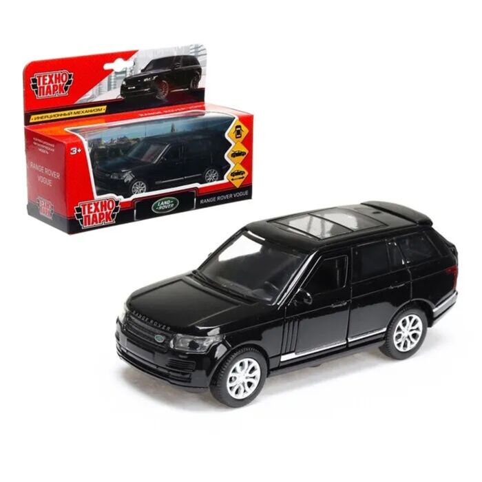 Машинка Технопарк Range Rover Vogue  12см черная купить,NaN