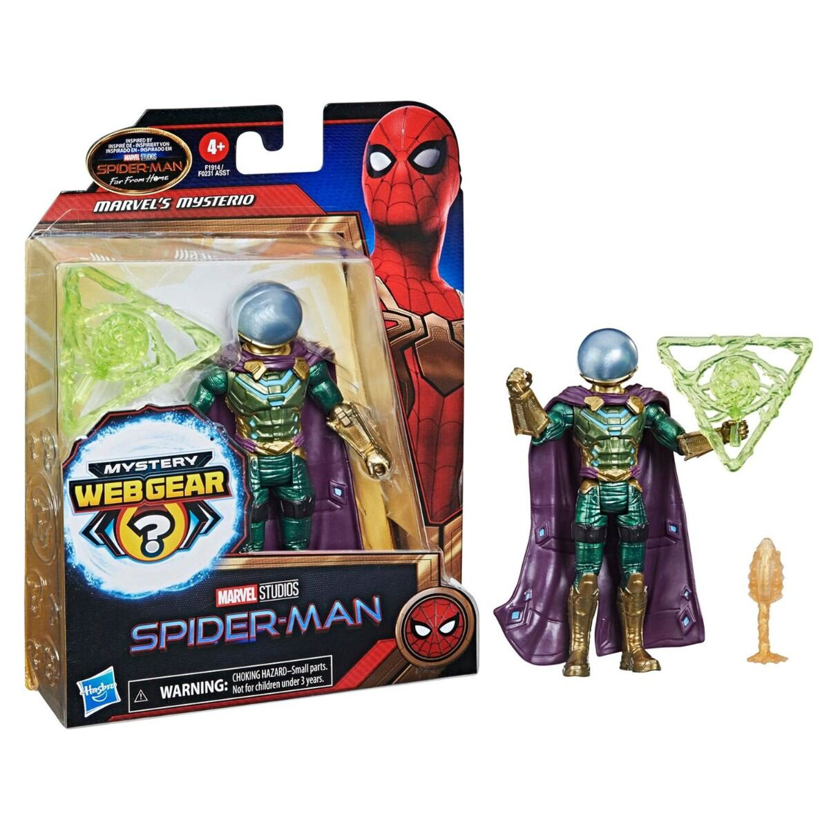Фигурка Hasbro Spider-Man No Way Home Мистерио15см   купить,NaN