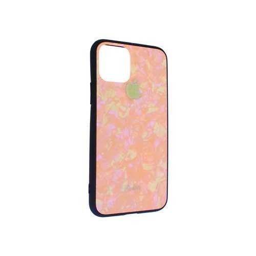 Чехол OEM Silicone Case для Apple iPhone 11 Pro мрамор розовый