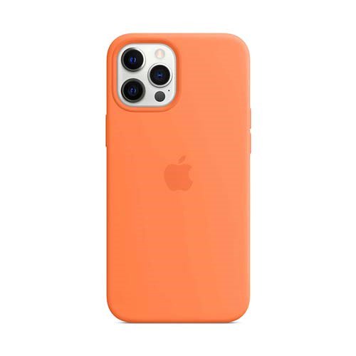 Чехол Apple Silicone Case для iPhone 12 Pro оранжевый