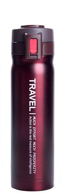 Термос Diller Travel  500мл бордовый купить,NaN