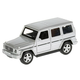 Машинка Технопарк  Mercedes-Benz G-Class 12см серебристая