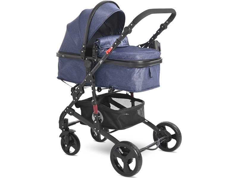 Коляска прогулочная Lorelli Alba Classic 2188 Blue Jeans купить,NaN