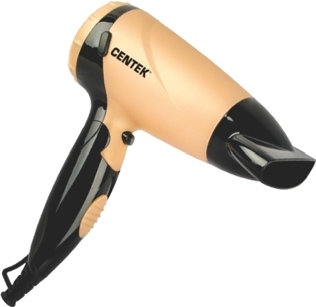 Фен Centek CT-2209 BLG черно-золотистый