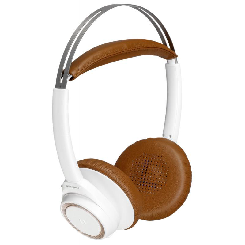 Наушники Plantronics Backbeat Sense/R бело-коричневые купить,NaN