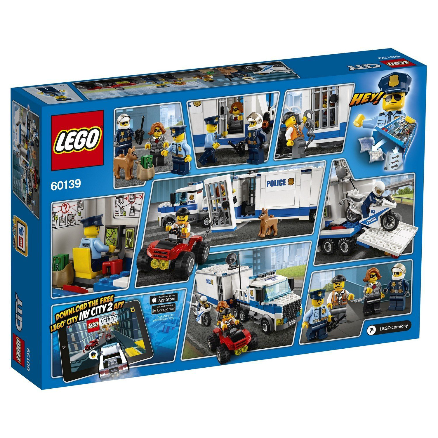 Конструктор Lego City Мобильный командный центр 60139 купить,NaN