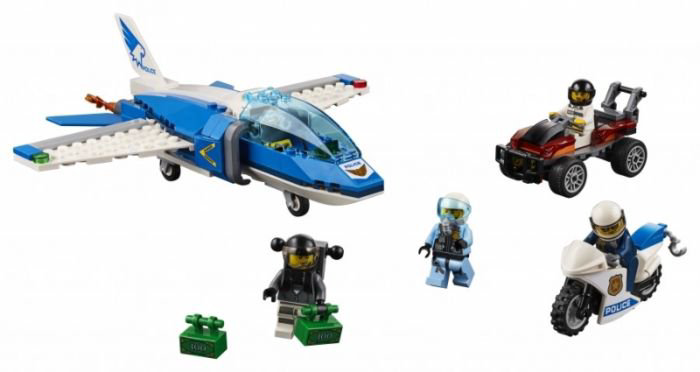 Конструктор Lego City Арест парашютиста 60208  купить,NaN