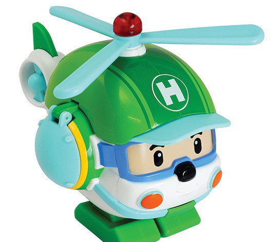 Вертолет-трансформер Poli Хэли 10см 83169 купить,NaN
