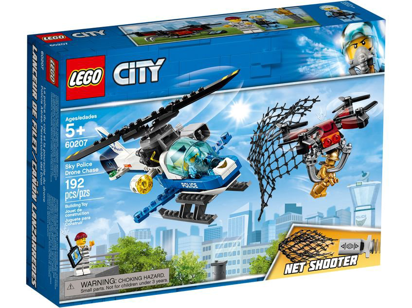 Конструктор Lego Воздушная полиция Погоня дронов 60207  купить,NaN