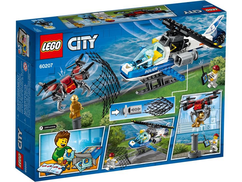 Конструктор Lego Воздушная полиция Погоня дронов 60207  купить,NaN