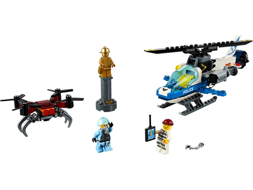 Конструктор Lego Воздушная полиция Погоня дронов 60207  купить,NaN