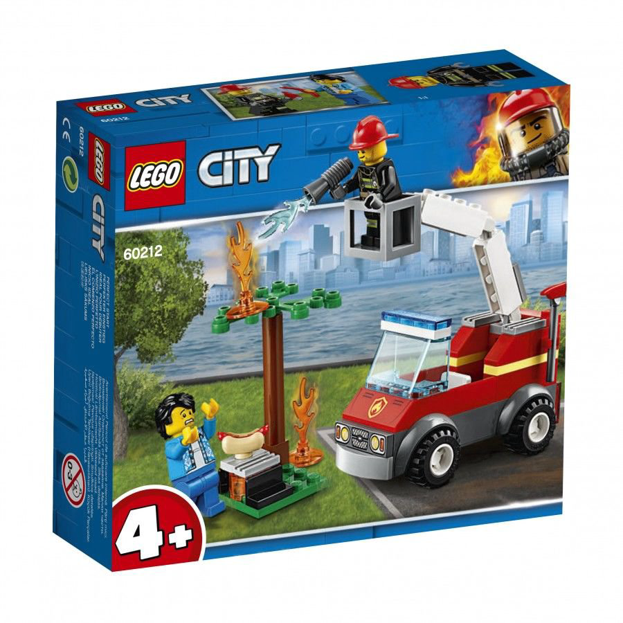 Конструктор Lego Город Пожарные Пожар на пикнике 60212 купить,NaN