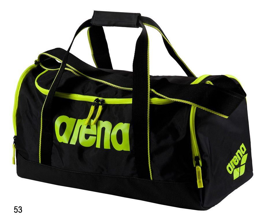 Сумка Arena Spiky Medium 53 черно-зеленая  купить,NaN