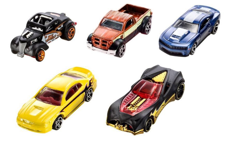 Игровой набор Hot Wheels Подарочный набор из 5 машинок