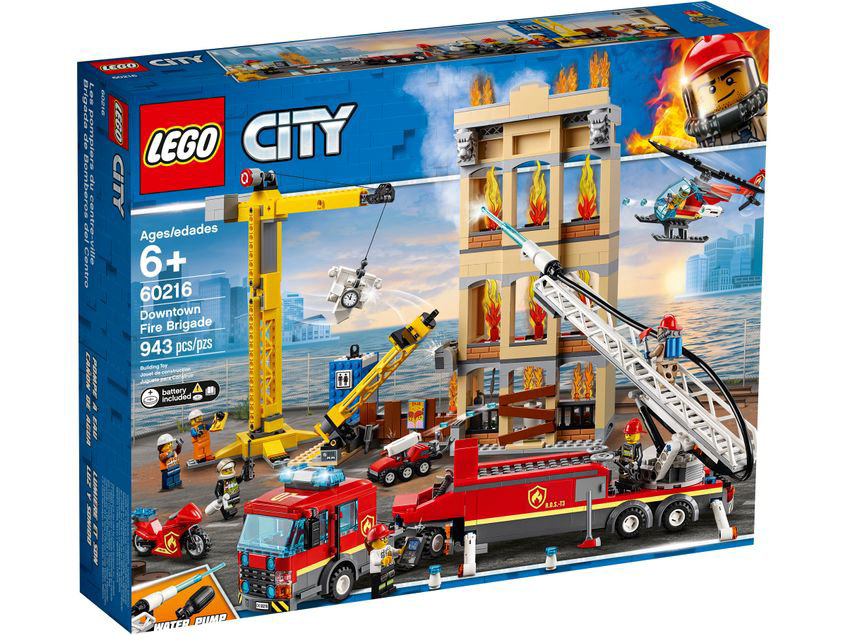Конструктор Lego City Центральная пожарная станция  60216 купить,NaN