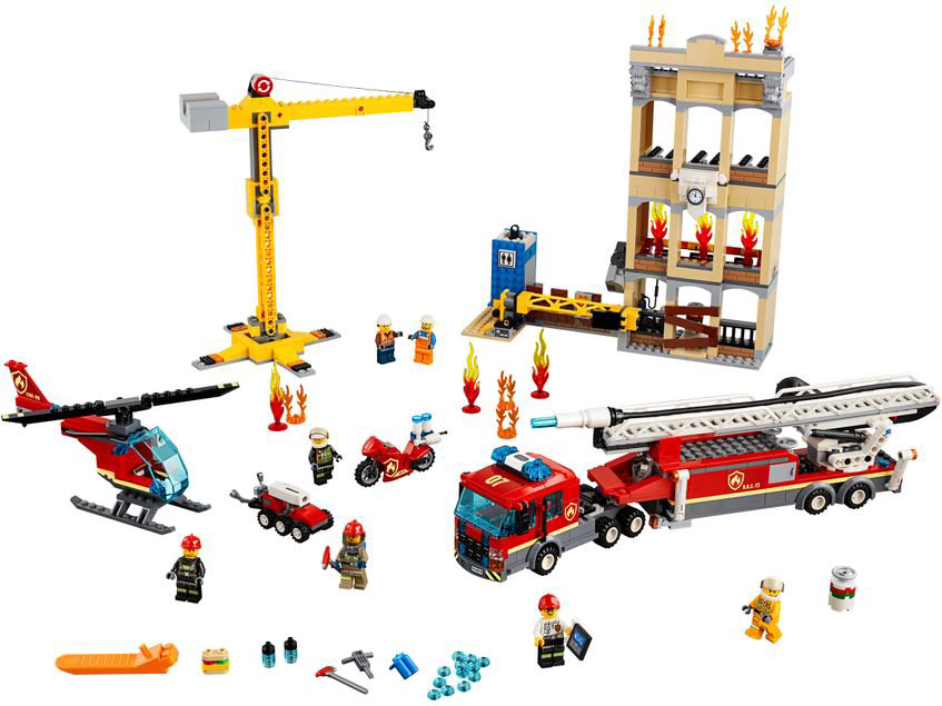 Конструктор Lego City Центральная пожарная станция  60216 купить,NaN