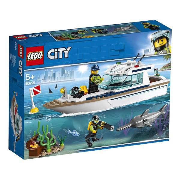 Конструктор Lego Город Яхта для дайвинга 60221  купить,NaN