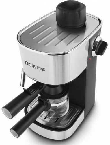 Кофеварка Polaris PCM 4008AL серебристая
