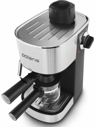 Кофеварка Polaris PCM 4008AL серебристая