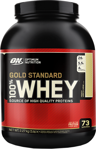 Протеин Optimum Nutrition Whey Gold Standard клубника 2.27кг
