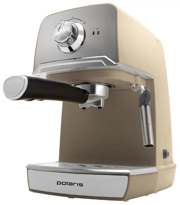 Кофеварка Polaris PCM 1529E Adore Crema бежевая