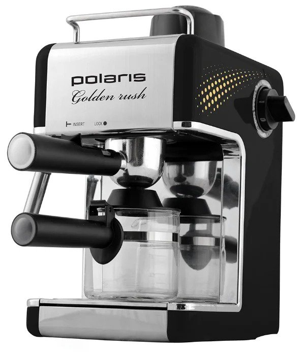 Кофеварка Polaris PCM 4006A черная - ForteMarket Кофеварка Polaris PCM 4006A черная купить,0