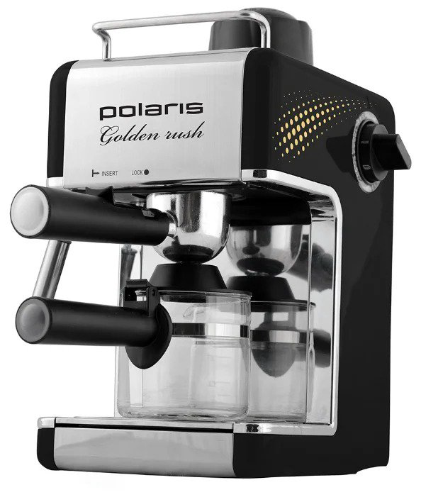 Кофеварка Polaris PCM 4006A черная купить,39900
