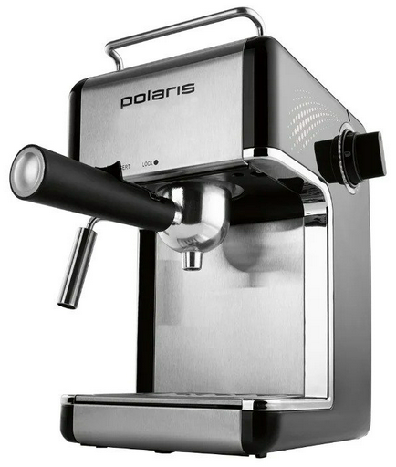 Кофеварка Polaris PCM 4010A серебристая