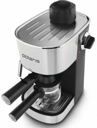 Кофеварка Polaris PCM 4008AL серебристая