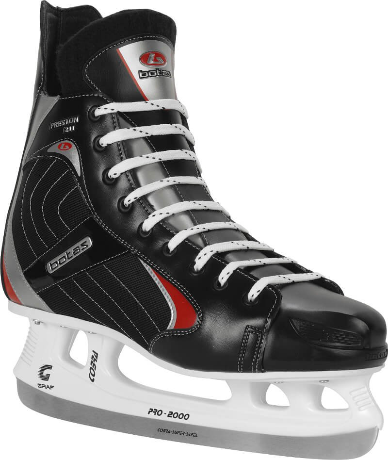 Коньки хоккейные Botas Preston 46 черные купить,NaN