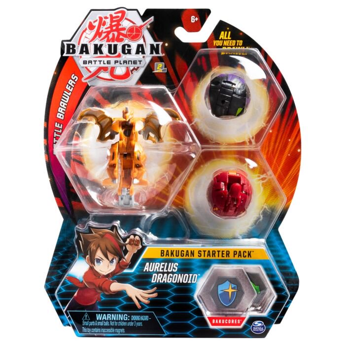 Фигурки Spin Master Bakugan стартовый набор Аурелис Драгоноид купить,NaN