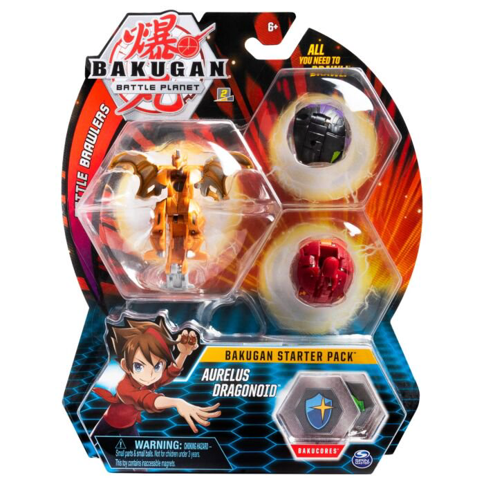 Фигурки Spin Master Bakugan стартовый набор Аурелис Драгоноид купить,NaN