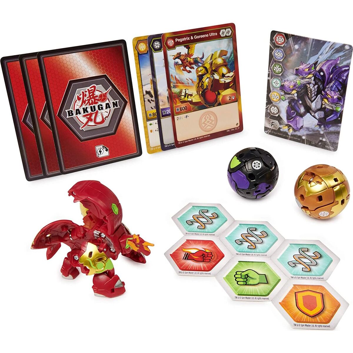 Фигурки Spin Master Bakugan Слияние фракций Пегатрикс Горин купить,NaN