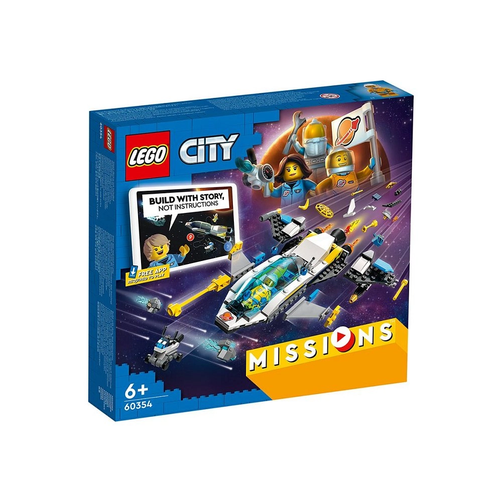 Конструктор Lego Город Космическая миссия для исследования Марса 60354 298 деталей купить,NaN