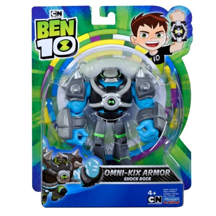 Фигурка Ben 10 Бронированный Шок Рок 76150 12.5см  купить,NaN