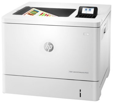 HP Color LaserJet Enterprise M554dn белый