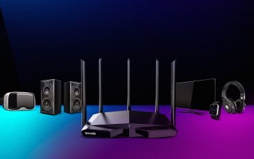 Wi-Fi роутер Tenda TX27 Pro AX5700 Tri-Band Gigabit Wi-Fi 6E Router купить,0