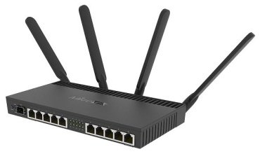 MikroTik RB4011iGS+5HacQ2HnD-IN черный купить,0