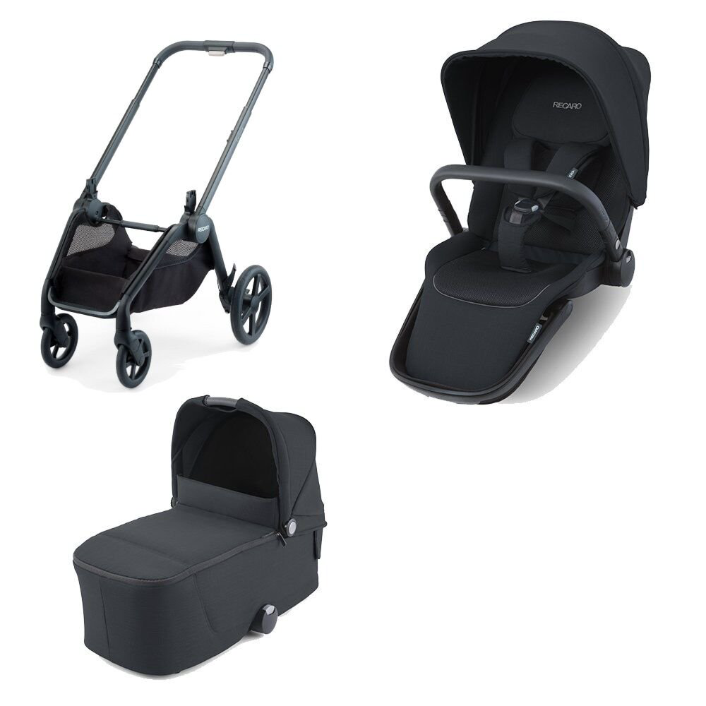 Коляска Recaro 2в1 Celona Select Night Black  купить,NaN