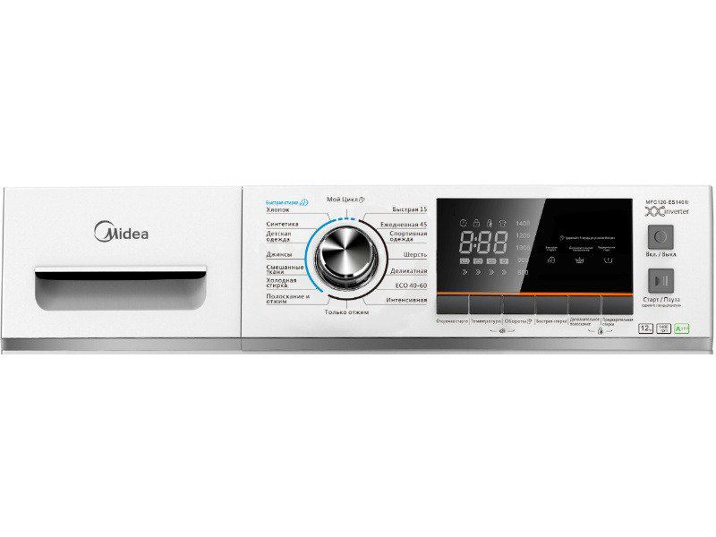 Стиральная машина Midea MFC120-ES1401i белая купить,NaN