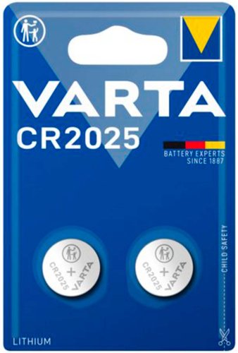 Батарейка CR2025 VARTA 2 шт