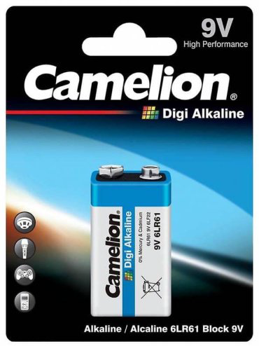 Батарейка 9V Camelion 1 шт купить,NaN