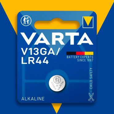 Батарейка LR44, V13GA VARTA 1 шт купить,NaN