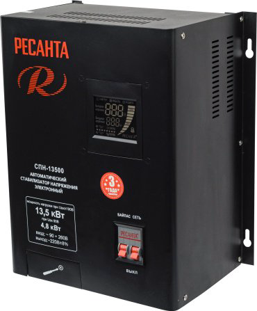 Стабилизатор напряжения Ресанта СПН-13500 - ForteMarket Стабилизатор напряжения Ресанта СПН-13500 купить,181090