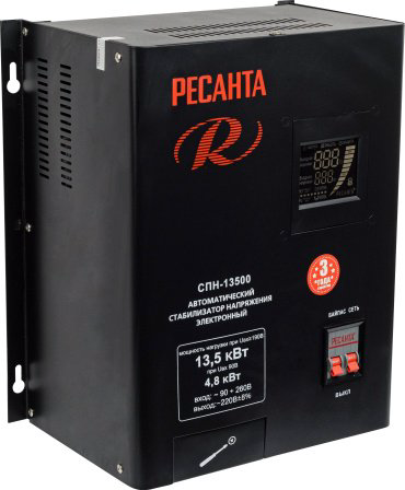 Стабилизатор напряжения Ресанта СПН-13500 - ForteMarket Стабилизатор напряжения Ресанта СПН-13500 купить,181090