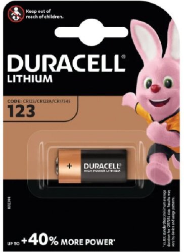 Батарейка CR123 Duracell 1 шт купить,NaN