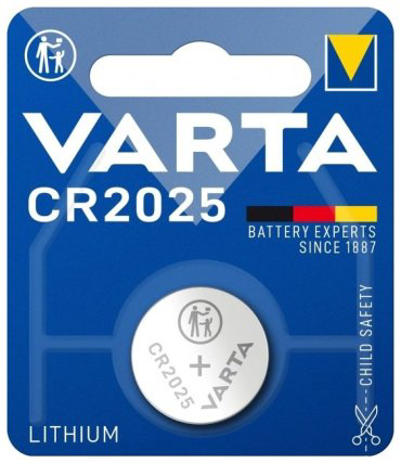 Батарейка CR2025 VARTA 1 шт