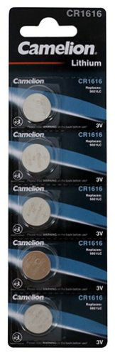 Батарейка CR1616 Camelion 5 шт