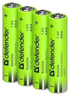 Батарейка AAA Defender 4 шт